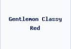 Gentlemon Classy Red