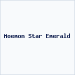 Moemon Star Emerald