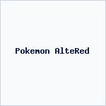 Pokemon AlteRed