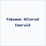 Pokemon Altered Emerald