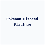 Pokemon Altered Platinum