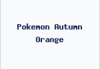 Pokemon Autumn Orange