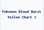 Pokemon Blood Burst Yellow Chart 1