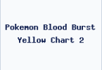 Pokemon Blood Burst Yellow Chart 2