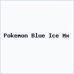Pokemon Blue Ice Mx
