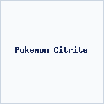 Pokemon Citrite