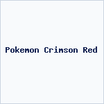 Pokemon Crimson Red