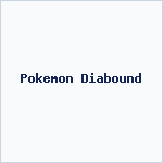 Pokemon Diabound