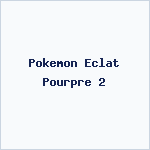 Pokemon Eclat Pourpre 2