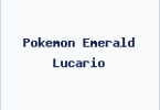 Pokemon Emerald Lucario
