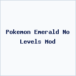 Pokemon Emerald No Levels Mod