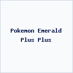 Pokemon Emerald Plus Plus