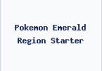 Pokemon Emerald Region Starter