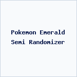 Pokemon Emerald Semi Randomizer