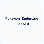 Pokemon Enduring Emerald