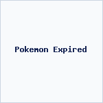 Pokemon Expired