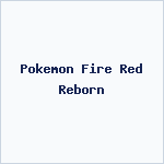 Pokemon Fire Red Reborn