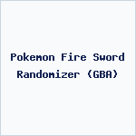 Pokemon Fire Sword Randomizer (GBA)