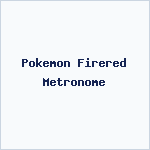 Pokemon Firered Metronome