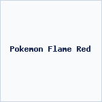 Pokemon Flame Red