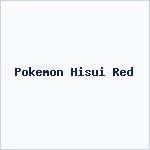 Pokemon Hisui Red