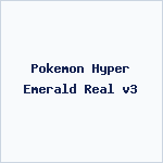 Pokemon Hyper Emerald Real v3