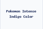 Pokemon Intense Indigo Color