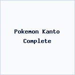 Pokemon Kanto Complete