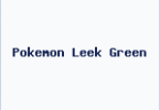 Pokemon Leek Green
