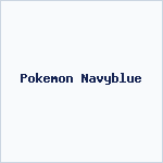 Pokemon Navyblue