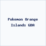 Pokemon Orange Islands GBA