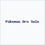Pokemon Oro Sole