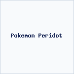 Pokemon Peridot
