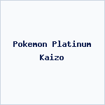 Pokemon Platinum Kaizo