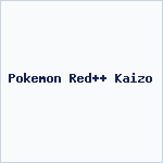 Pokemon Red++ Kaizo