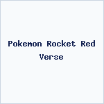 Pokemon Rocket Red Verse