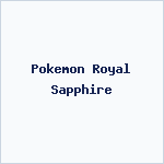Pokemon Royal Sapphire