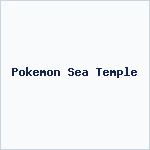 Pokemon Sea Temple