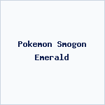 Pokemon Smogon Emerald