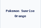 Pokemon Sunrise Orange