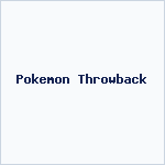 Pokemon Throwback