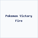 Pokemon Victory Fire